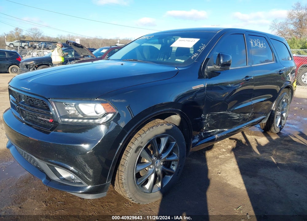 2017 DODGE DURANGO GT AWD VIN: 1C4RDJDG8HC828056