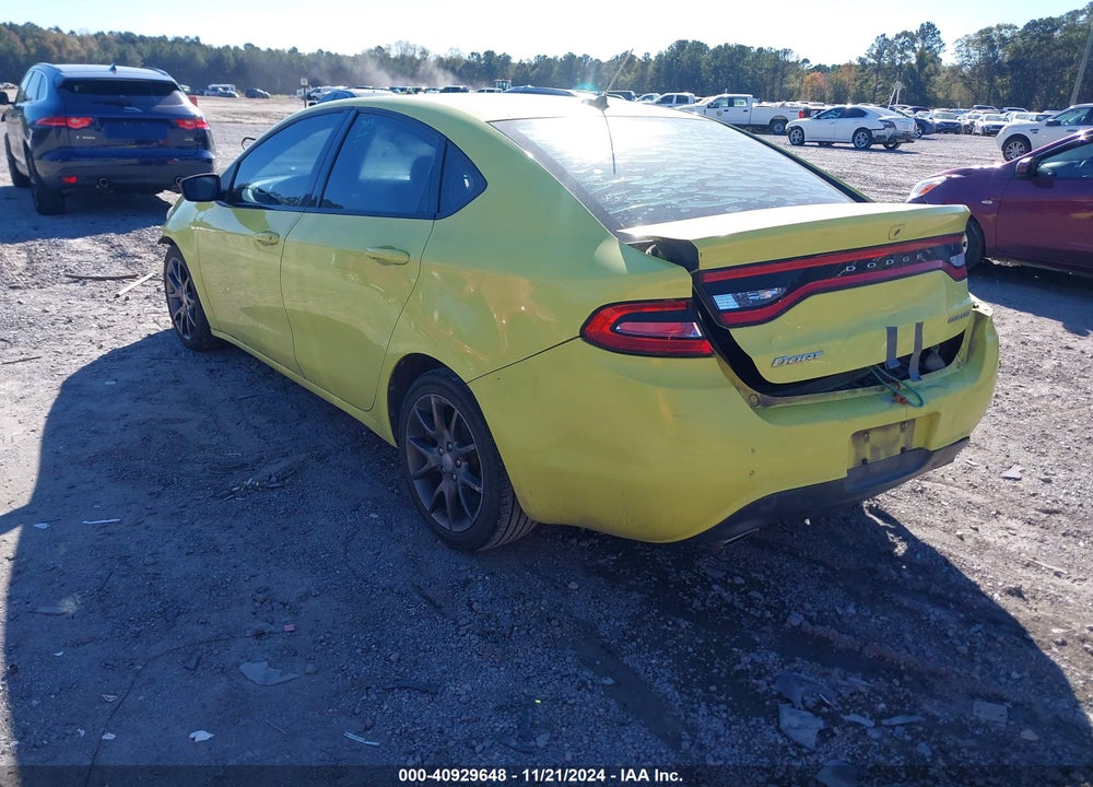 2013 DODGE DART RALLYE VIN: 1C3CDFBA1DD179047
