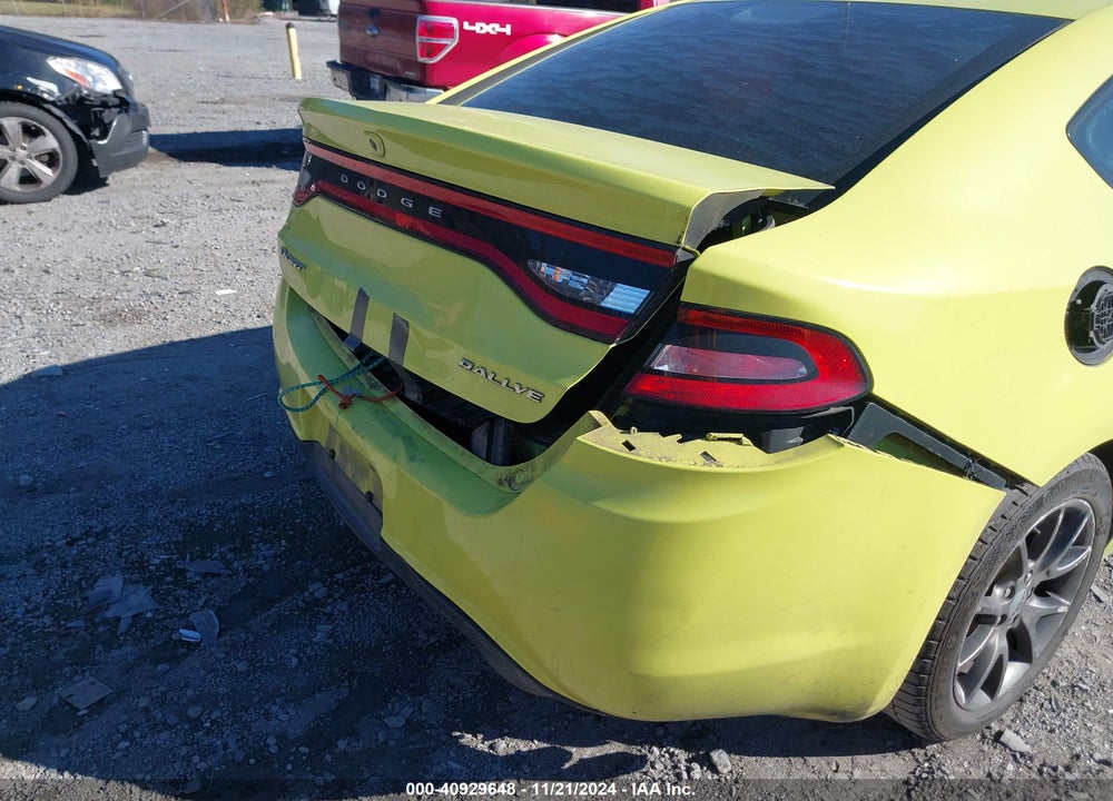2013 DODGE DART RALLYE VIN: 1C3CDFBA1DD179047