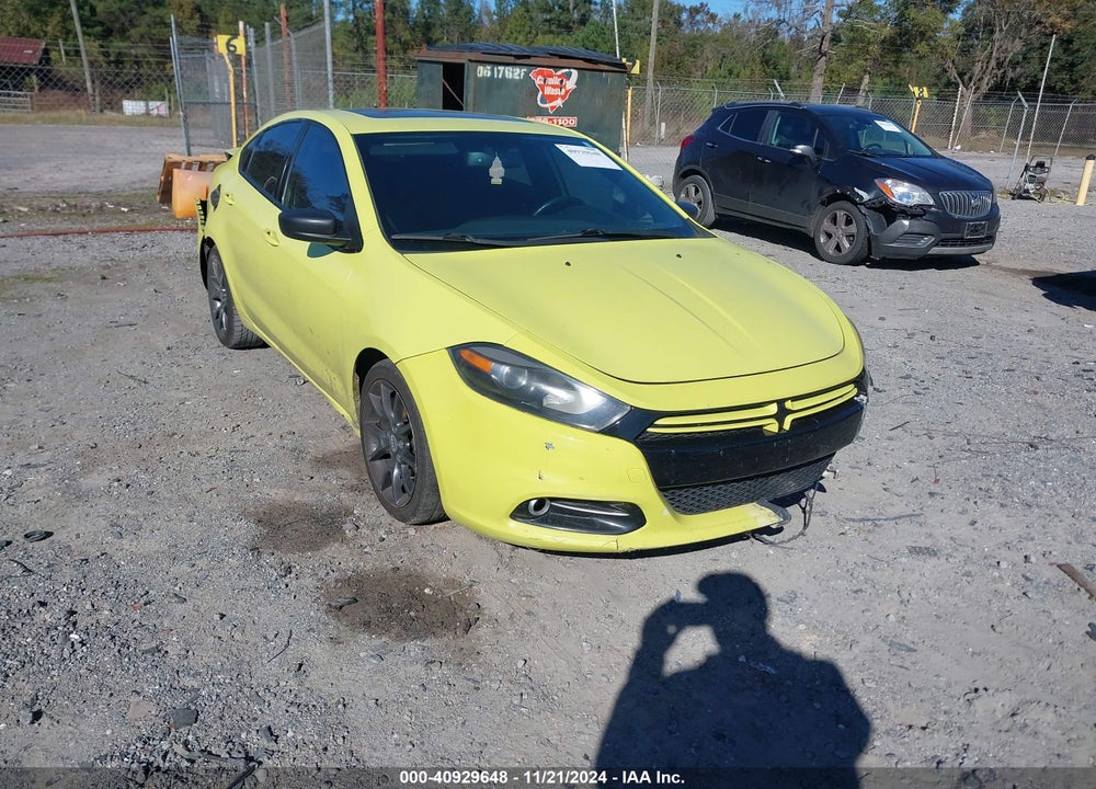 2013 DODGE DART RALLYE VIN: 1C3CDFBA1DD179047