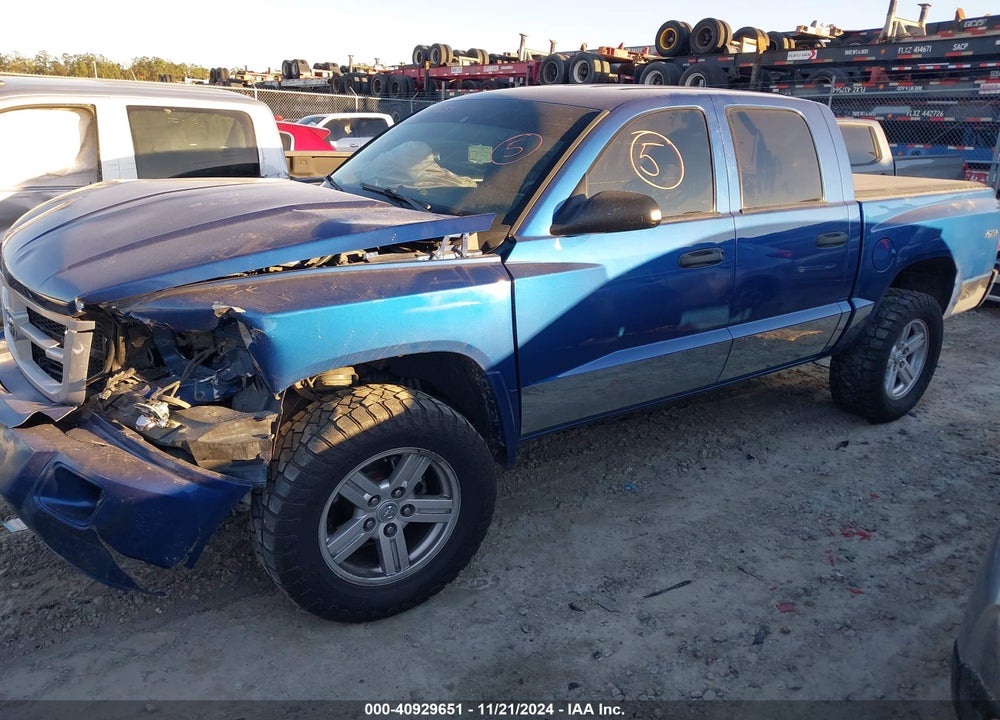 2010 DODGE DAKOTA BIGHORN/LONESTAR VIN: 1D7CW3GP5AS130870