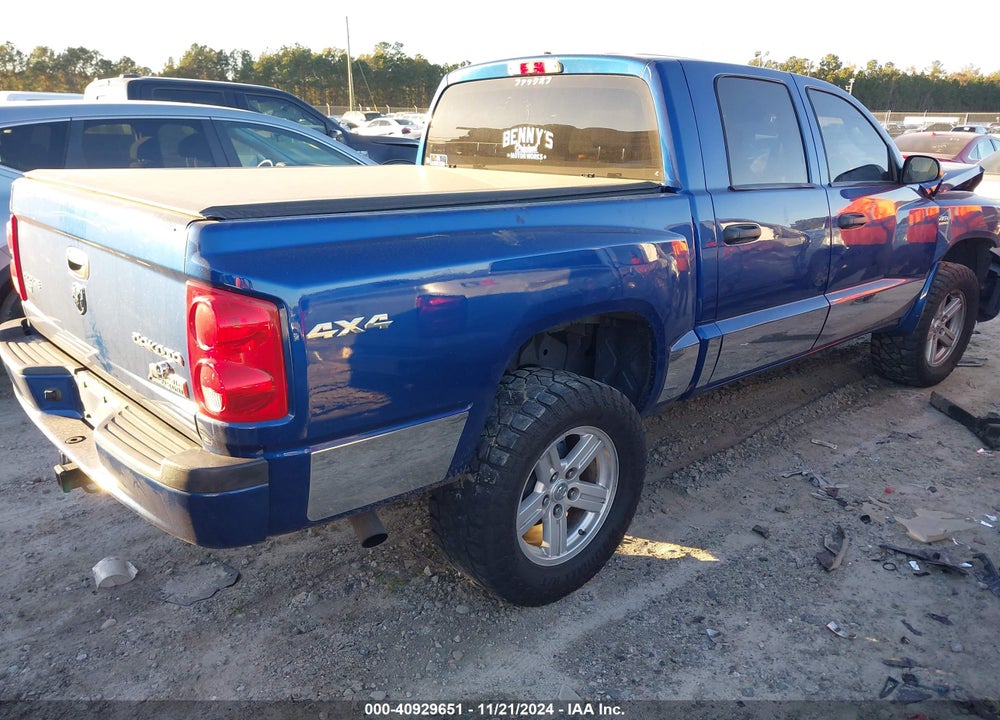 2010 DODGE DAKOTA BIGHORN/LONESTAR VIN: 1D7CW3GP5AS130870