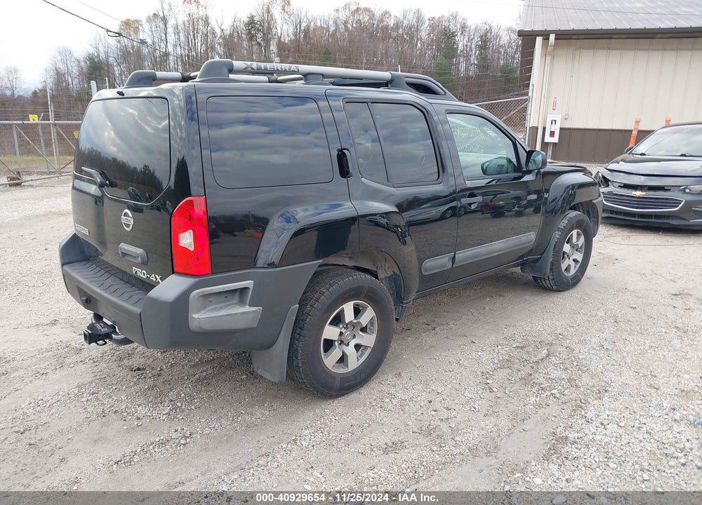 2012 NISSAN XTERRA PRO - 4X VIN: 5N1AN0NW4CC503810