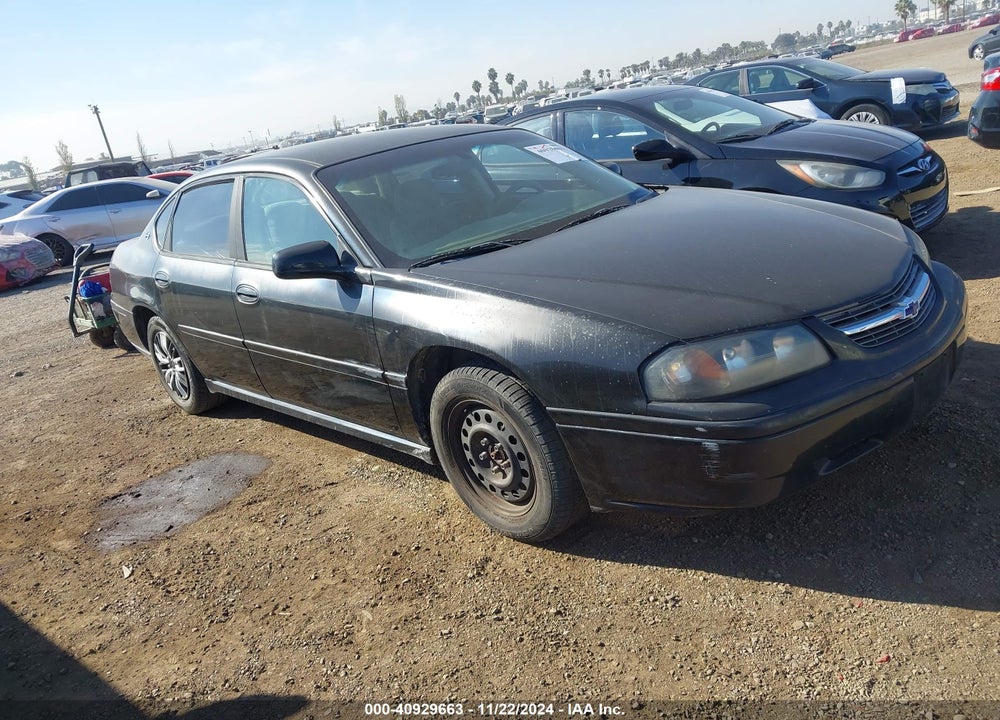 2004 CHEVROLET IMPALA VIN: 2G1WF52E449372511