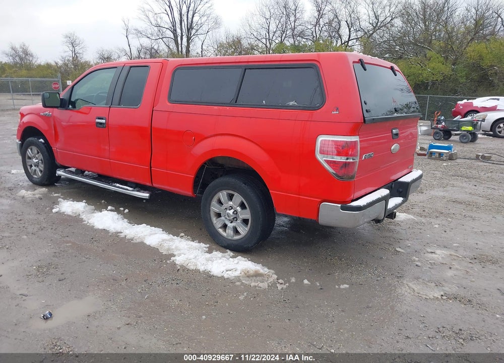 2011 FORD F-150 XLT VIN: 1FTFX1CFXBFB82415