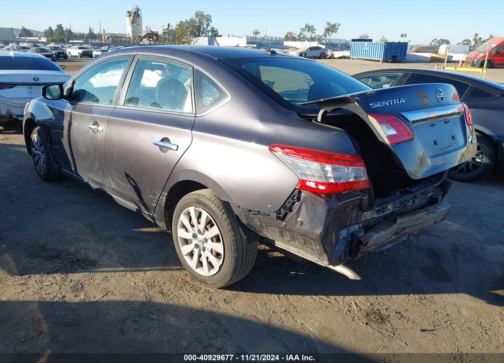 2014 NISSAN SENTRA SV VIN: 3N1AB7AP5EY233276