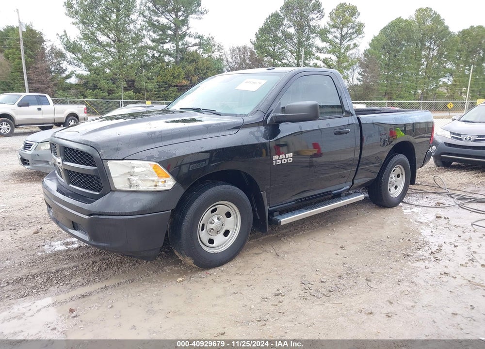 2017 RAM 1500 TRADESMAN 4X2 6'4 BOX VIN: 3C6JR6AG3HG626195