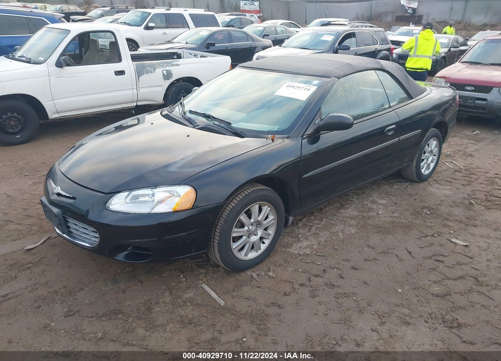 2002 CHRYSLER SEBRING GTC VIN: 1C3EL75R62N270390