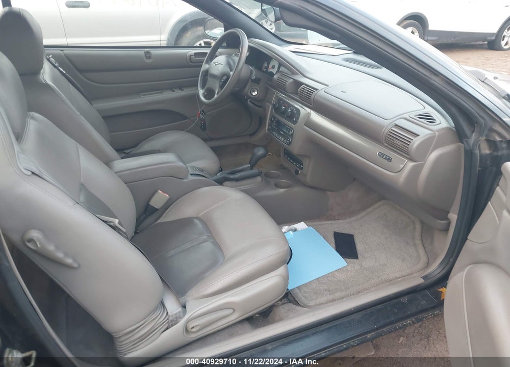 2002 CHRYSLER SEBRING GTC VIN: 1C3EL75R62N270390