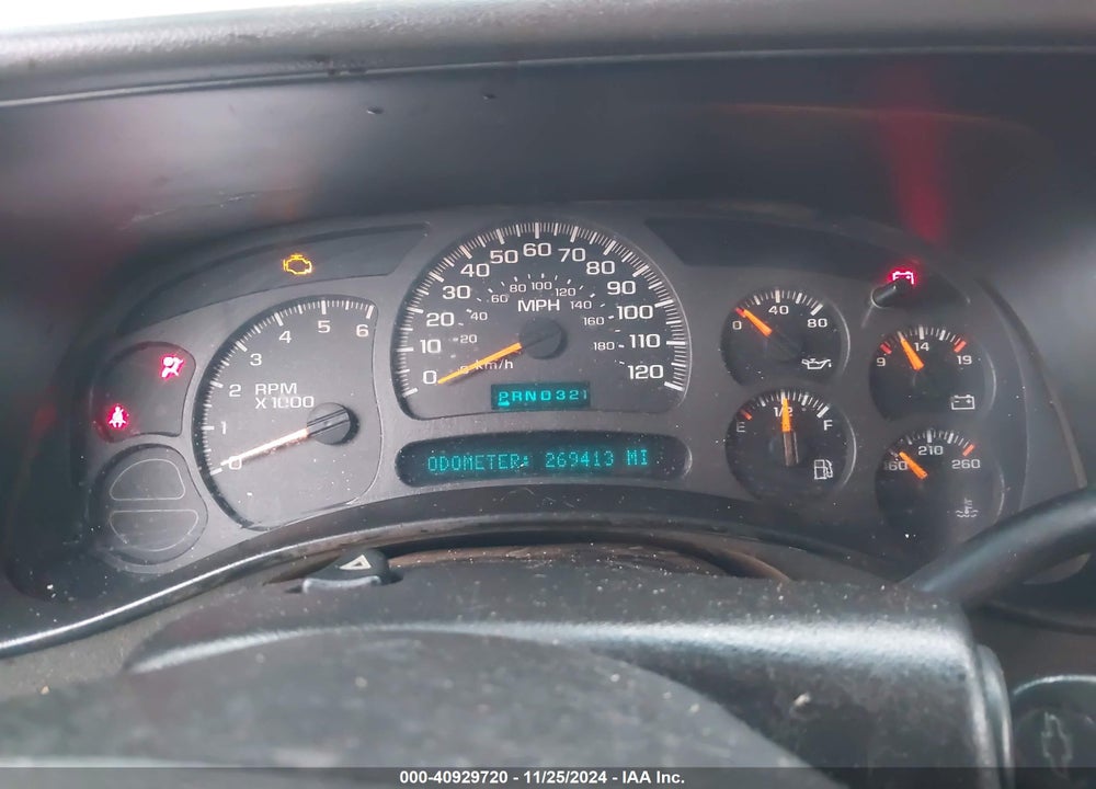 2003 CHEVROLET TAHOE LT VIN: 1GNEK13T03R105320