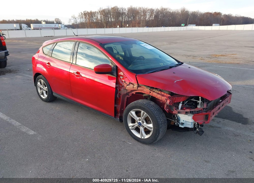 2012 FORD FOCUS SE VIN: 1FAHP3K23CL160932