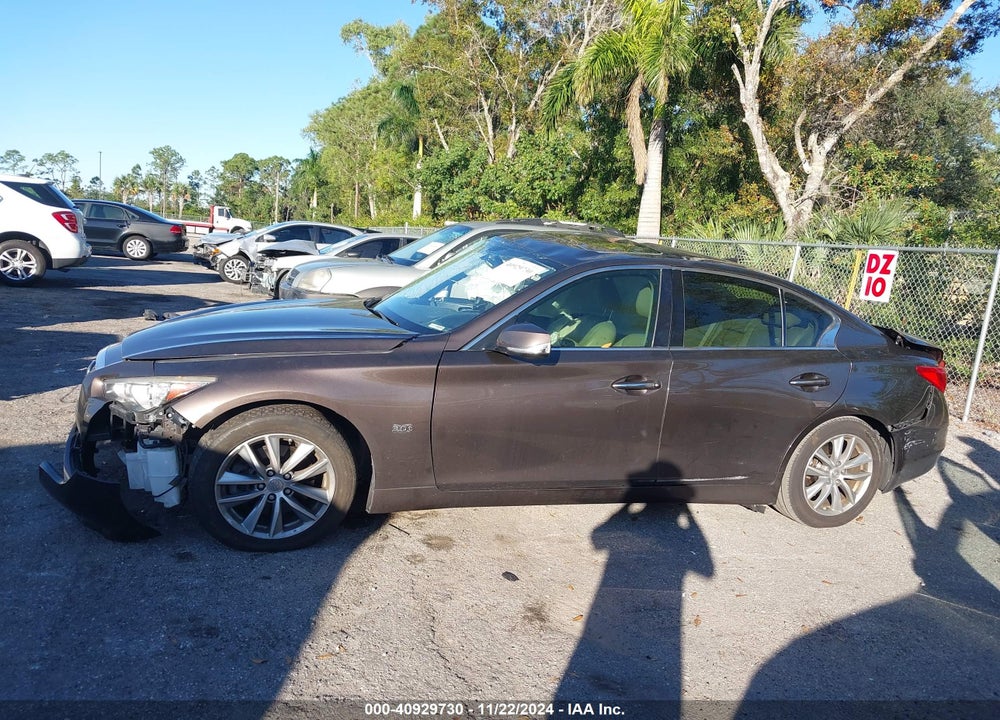 2017 INFINITI Q50 3.0T PREMIUM VIN: JN1EV7AP5HM736225