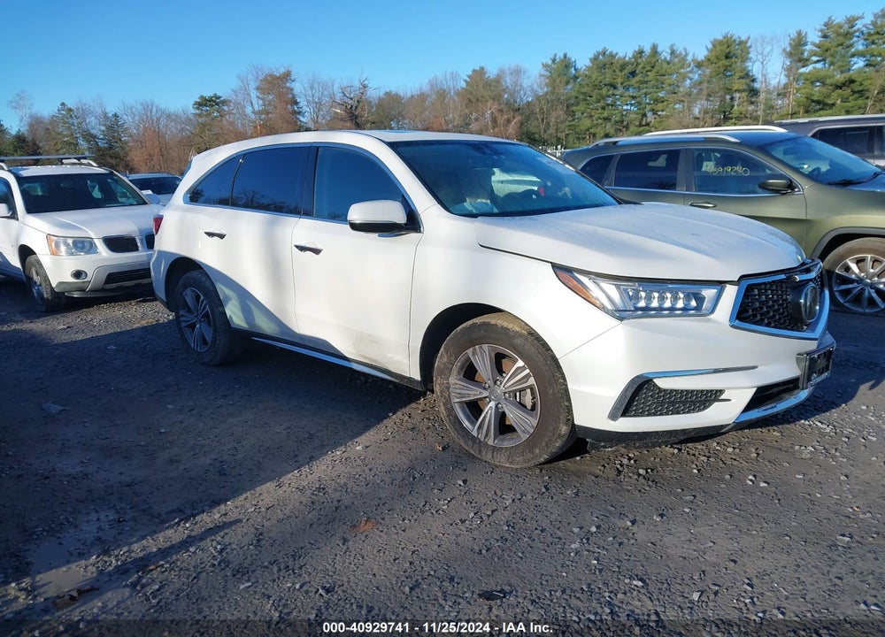 2020 ACURA MDX STANDARD VIN: 5J8YD4H37LL029352