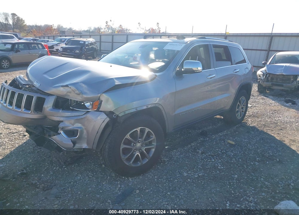 2014 JEEP GRAND CHEROKEE LIMITED VIN: 1C4RJFBG8EC517375