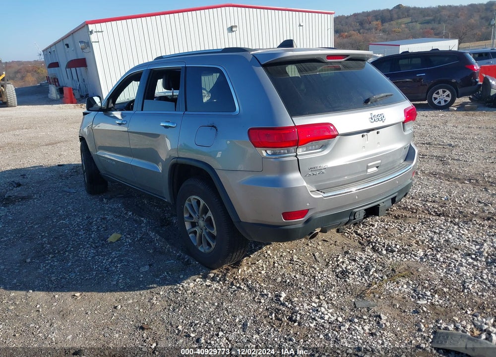 2014 JEEP GRAND CHEROKEE LIMITED VIN: 1C4RJFBG8EC517375
