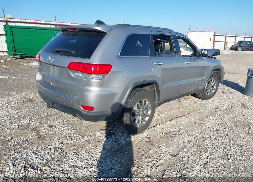 2014 JEEP GRAND CHEROKEE LIMITED VIN: 1C4RJFBG8EC517375