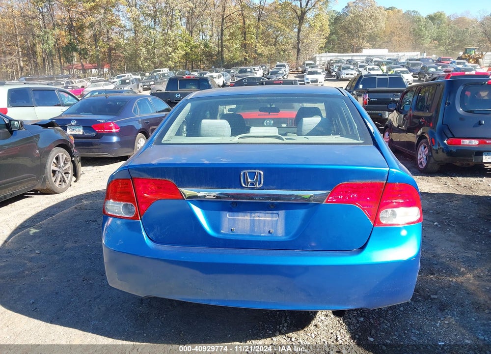 2009 HONDA CIVIC EX VIN: 1HGFA16899L001736