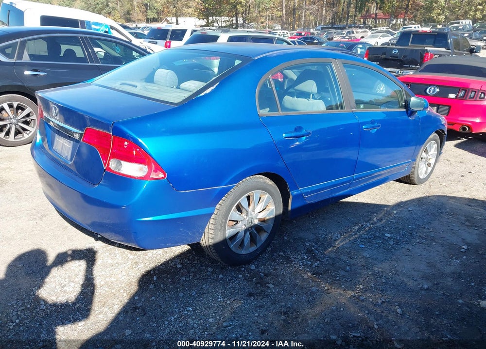 2009 HONDA CIVIC EX VIN: 1HGFA16899L001736