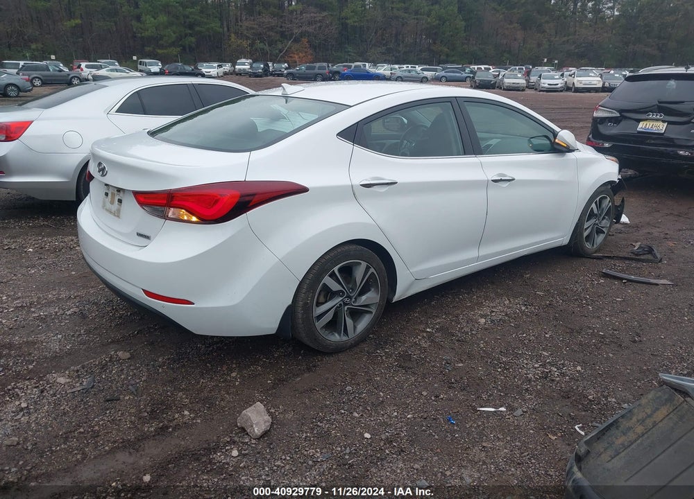2015 HYUNDAI ELANTRA LIMITED VIN: 5NPDH4AE1FH612313