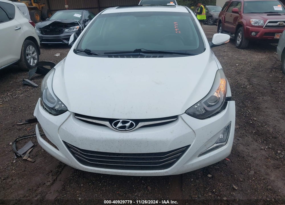 2015 HYUNDAI ELANTRA LIMITED VIN: 5NPDH4AE1FH612313