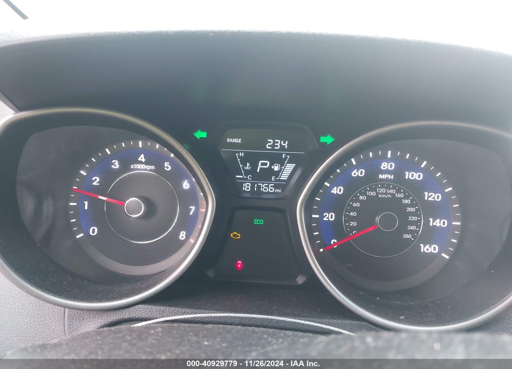 2015 HYUNDAI ELANTRA LIMITED VIN: 5NPDH4AE1FH612313