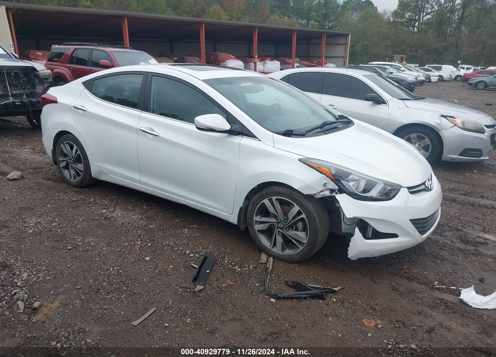 2015 HYUNDAI ELANTRA LIMITED VIN: 5NPDH4AE1FH612313