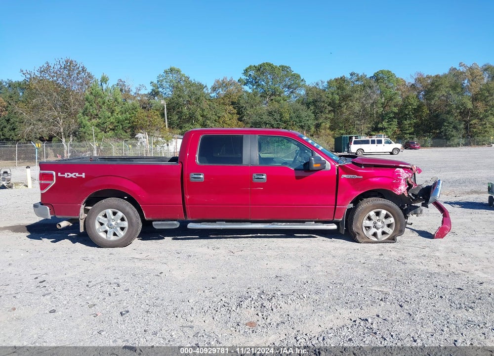 2013 FORD F-150 XLT VIN: 1FTFW1EF9DKE09572