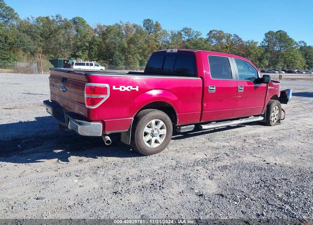 2013 FORD F-150 XLT VIN: 1FTFW1EF9DKE09572