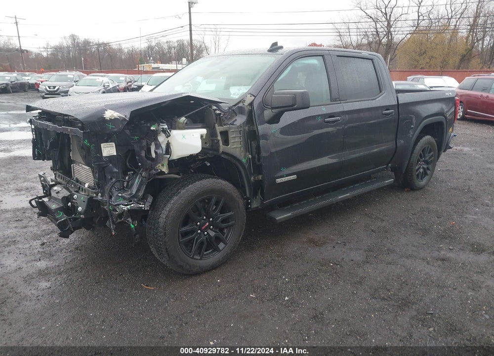 2022 GMC SIERRA 1500 4WD SHORT BOX ELEVATION WITH 3SB VIN: 3GTPUCEK5NG642893