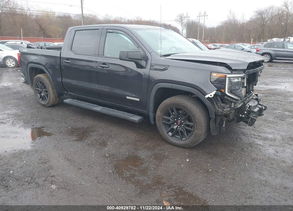 2022 GMC SIERRA 1500 4WD SHORT BOX ELEVATION WITH 3SB VIN: 3GTPUCEK5NG642893