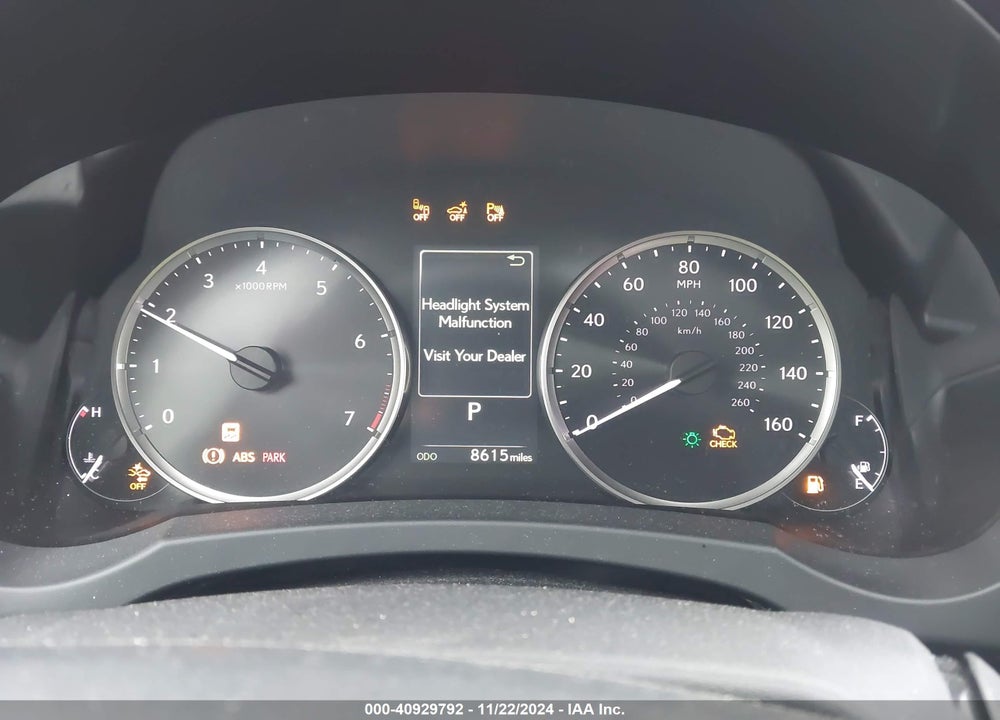 2023 LEXUS IS 300 VIN: JTHD81F22P5050886
