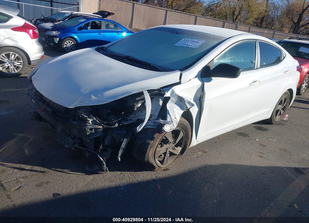 2015 HYUNDAI ELANTRA SE VIN: 5NPDH4AE6FH632282