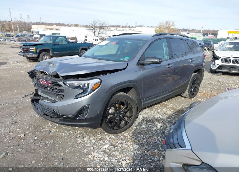 2021 GMC TERRAIN AWD SLT VIN: 3GKALVEV1ML319238