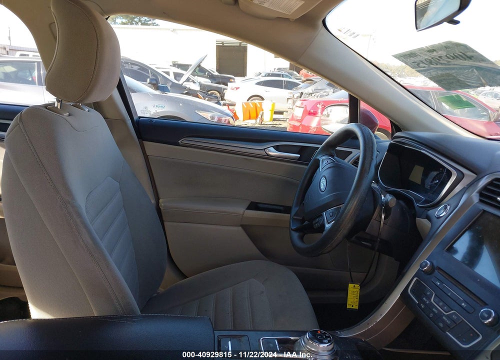 2017 FORD FUSION SE VIN: 3FA6P0H75HR193206