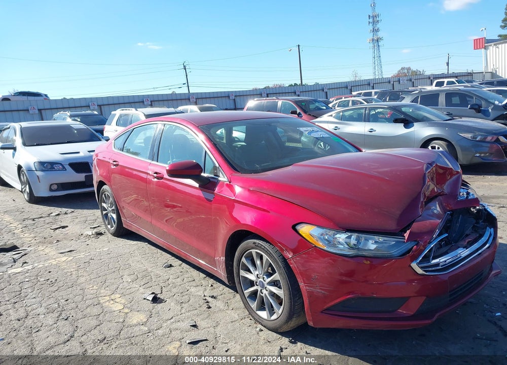 2017 FORD FUSION SE VIN: 3FA6P0H75HR193206