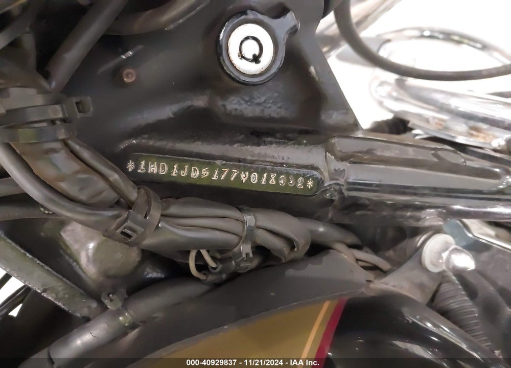 2007 HARLEY-DAVIDSON FLSTN VIN: 1HD1JD5177Y018032
