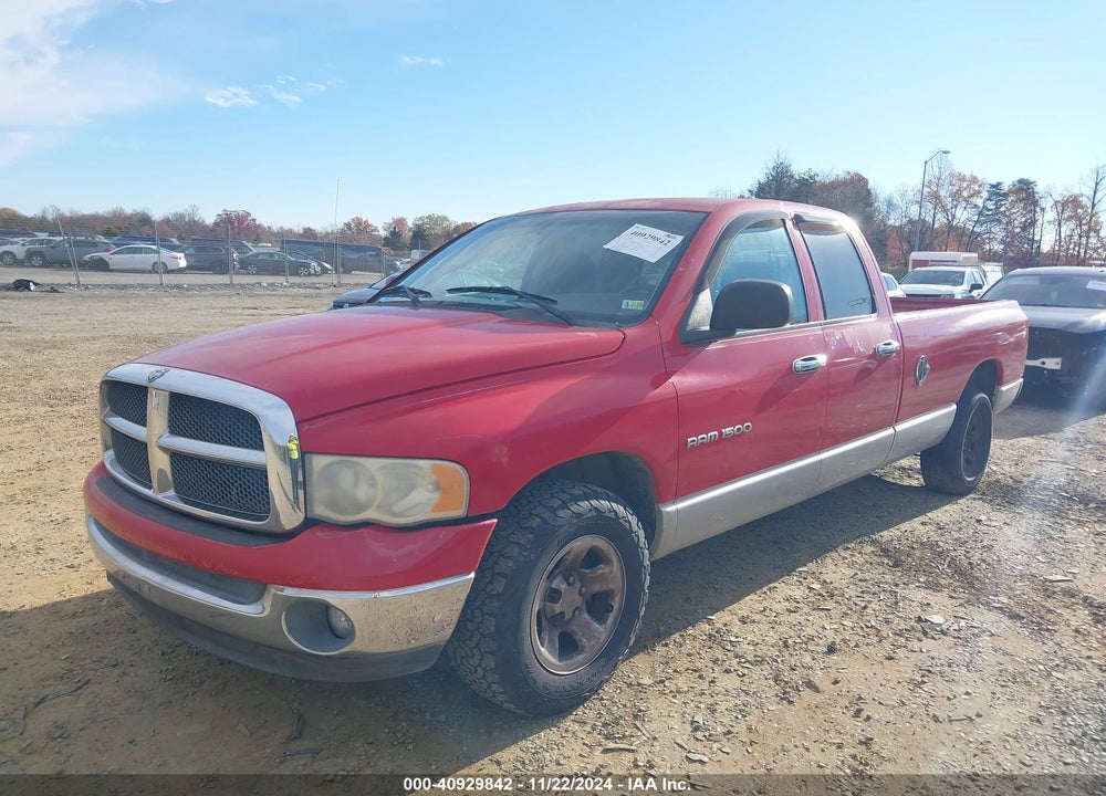 2003 DODGE RAM 1500 SLT/LARAMIE/ST VIN: 1D7HA18N43J536086