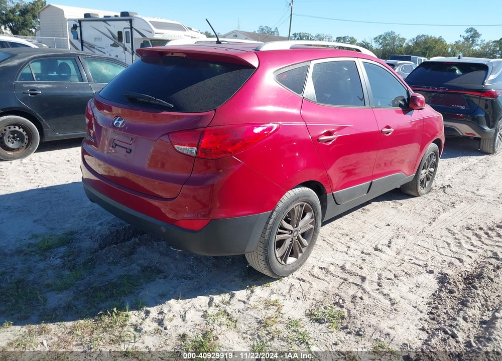 2014 HYUNDAI TUCSON SE VIN: KM8JU3AG6EU805549