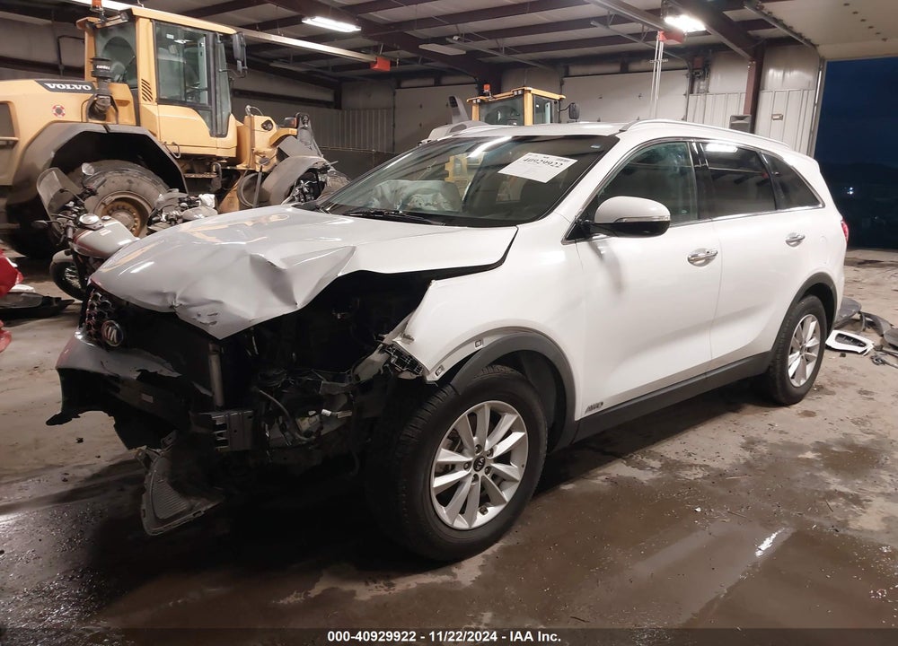 2019 KIA SORENTO 2.4L LX VIN: 5XYPGDA3XKG590036