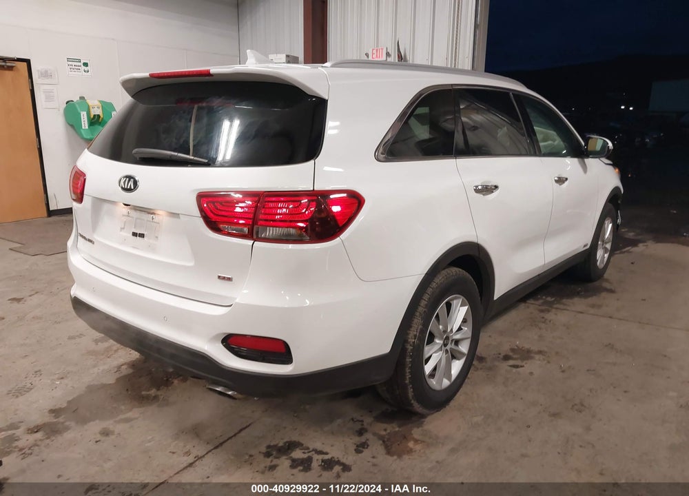 2019 KIA SORENTO 2.4L LX VIN: 5XYPGDA3XKG590036