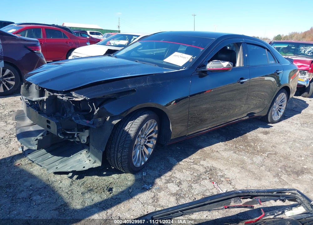 2016 CADILLAC CTS VIN: 1G6AX5SX8G0137921