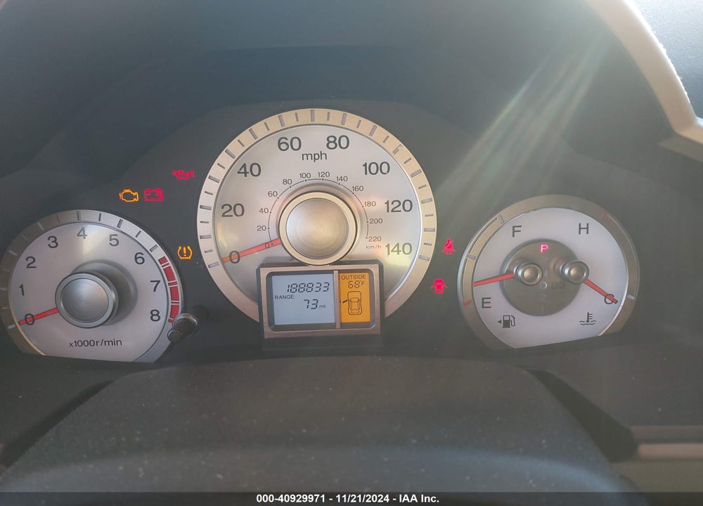 2009 HONDA PILOT EX VIN: 5FNYF38409B000587