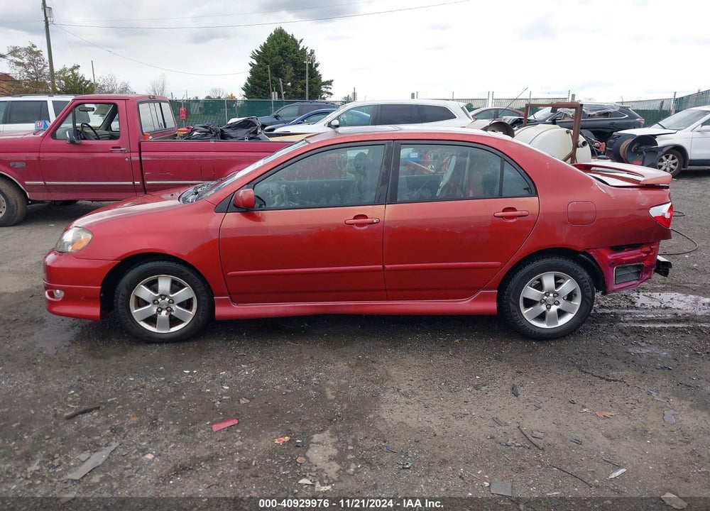 2007 TOYOTA COROLLA S VIN: 2T1BR30E97C789552