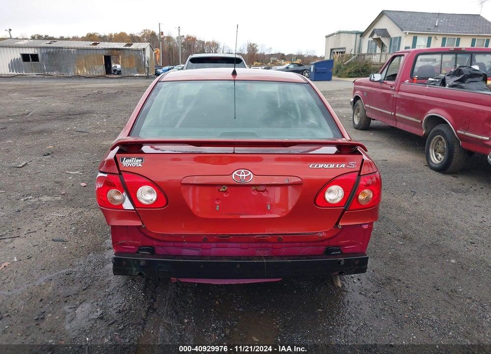 2007 TOYOTA COROLLA S VIN: 2T1BR30E97C789552
