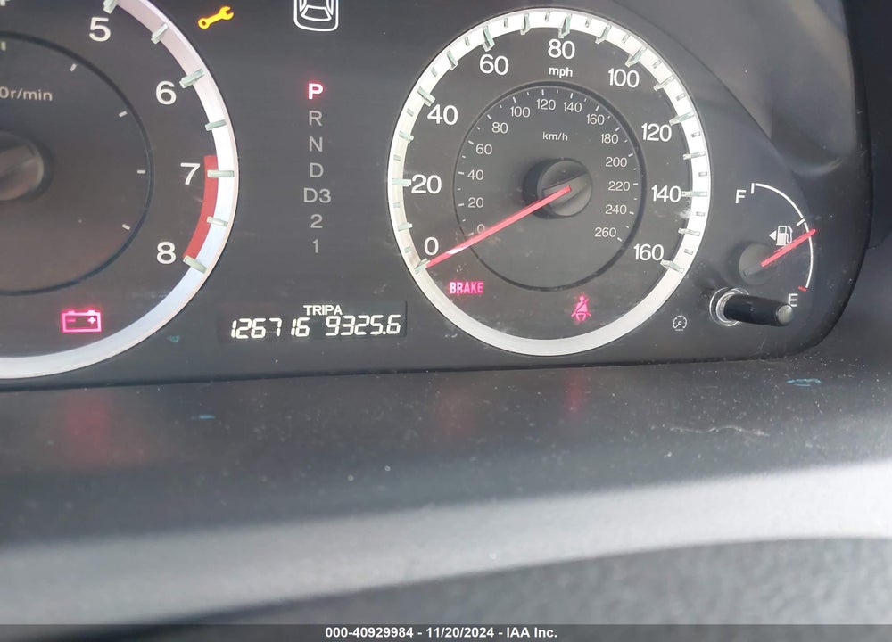 2009 HONDA ACCORD 2.4 LX VIN: 1HGCP26369A197917