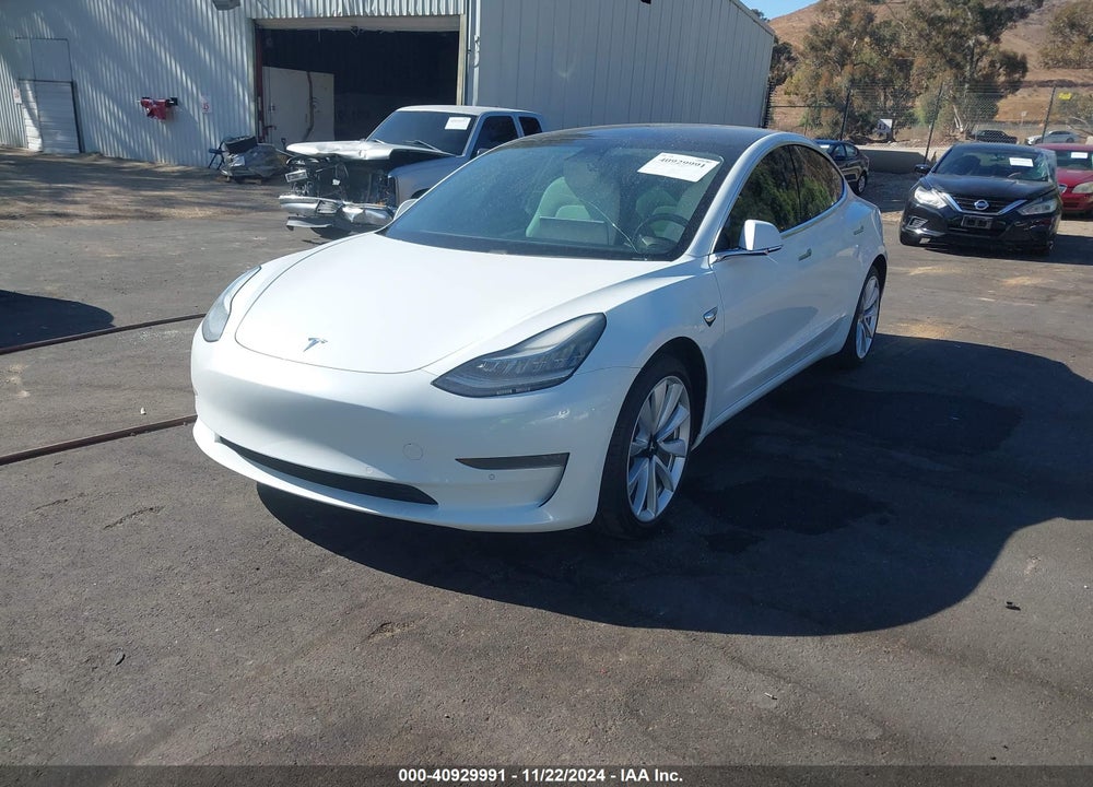 2019 TESLA MODEL 3 LONG RANGE/PERFORMANCE VIN: 5YJ3E1EB9KF406992