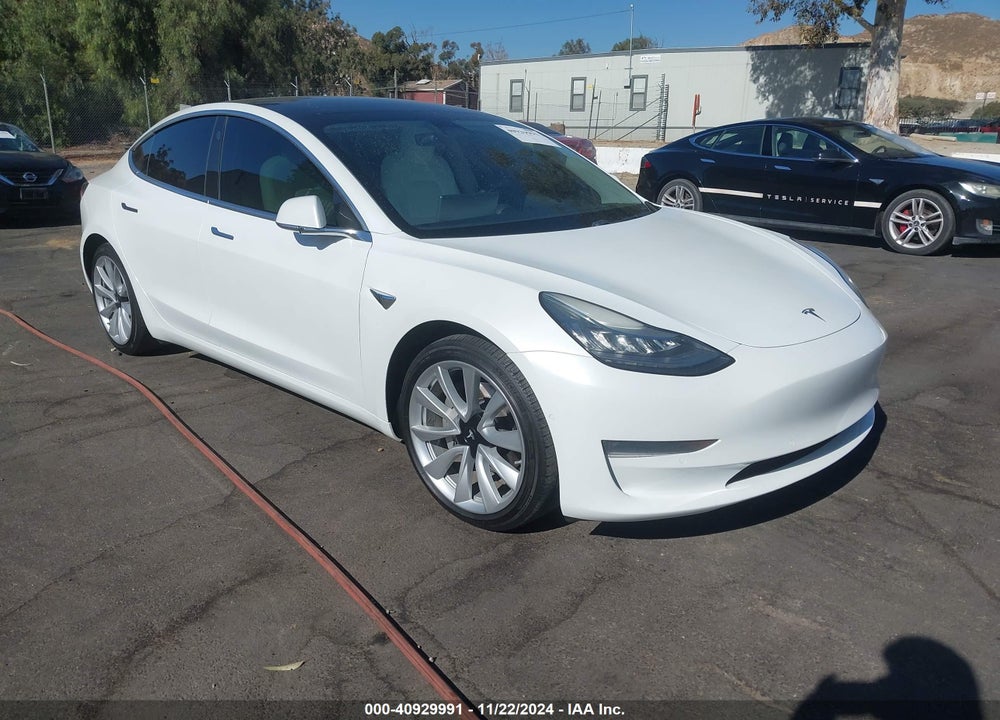 2019 TESLA MODEL 3 LONG RANGE/PERFORMANCE VIN: 5YJ3E1EB9KF406992