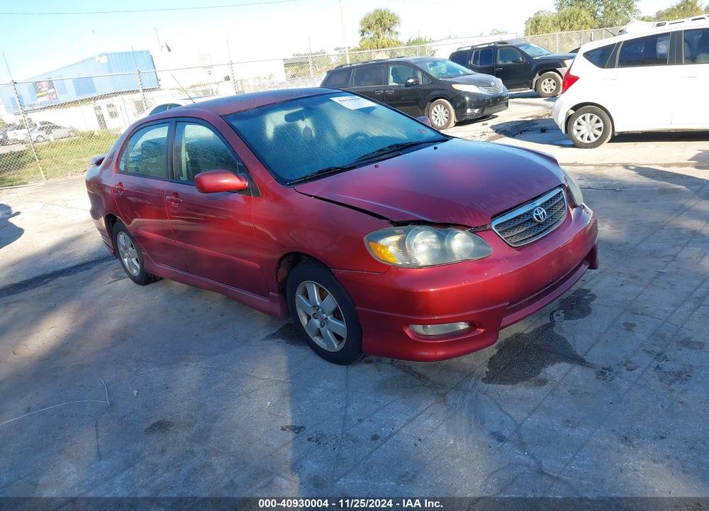 2007 TOYOTA COROLLA S VIN: 1NXBR30EX7Z788571
