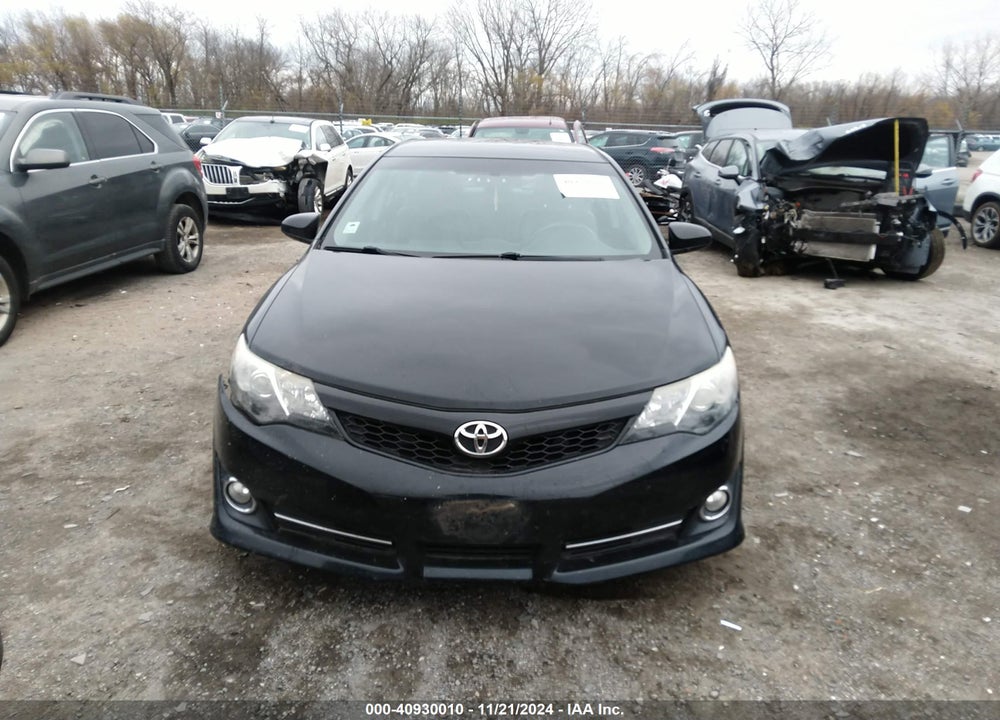 2013 TOYOTA CAMRY SE VIN: 4T1BF1FK7DU655708