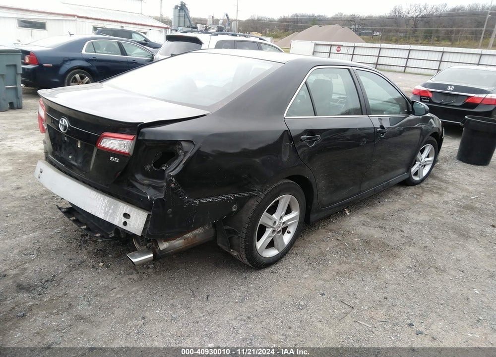 2013 TOYOTA CAMRY SE VIN: 4T1BF1FK7DU655708